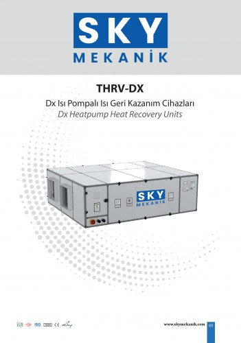 Thrv Dx Heat Pump Isı Geri Kazanım Cihazları